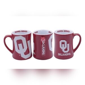 Oklahoma Sooners Red Ceramic Mug